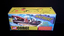 Corgi 107 Batboat Reproduction Box