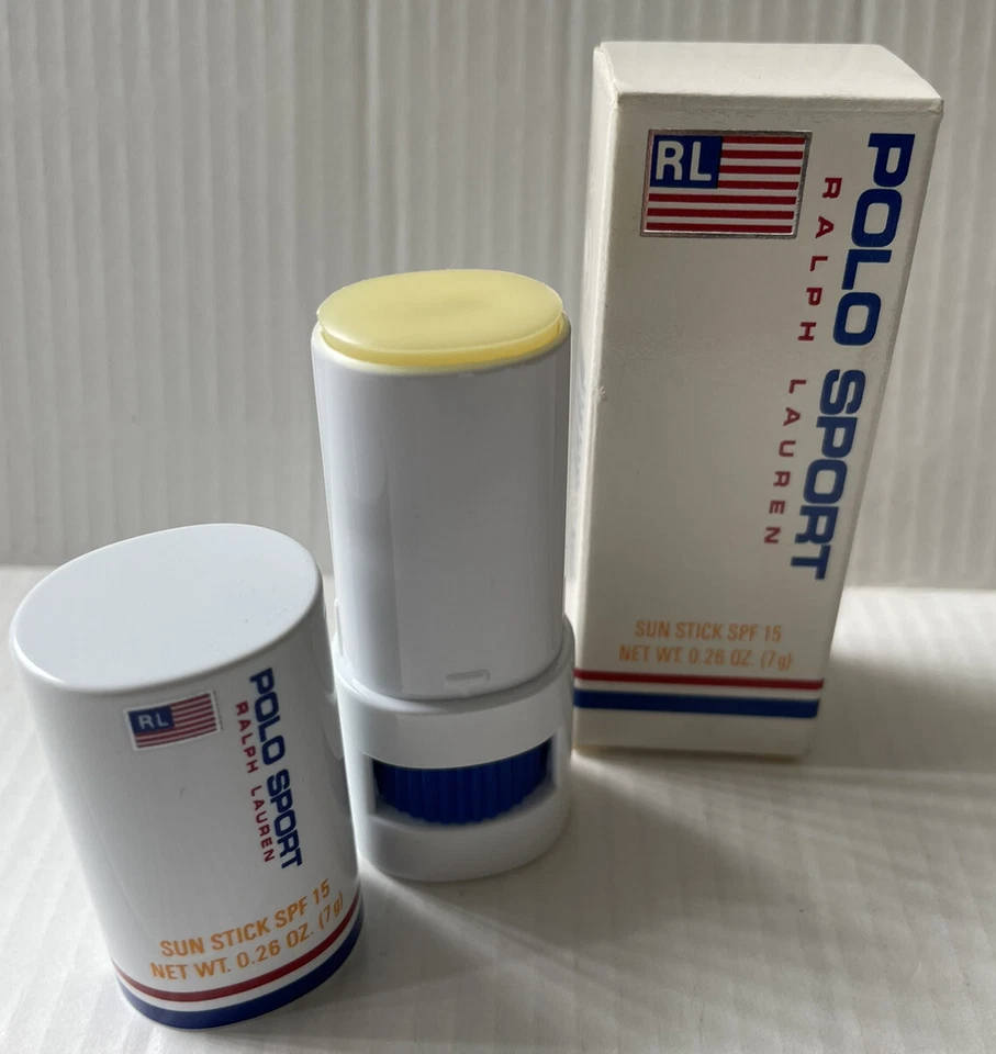 RALPH LAUREN POLO SPORT SUN STICK 0.26OZ SPF-15 NEW IN BOX HARD TO FIND RARE - Image 2 of 4