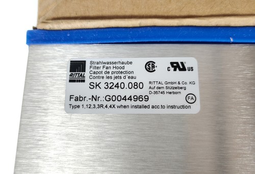 Rittal SK3240.080 Filter Fan Hood - Picture 4 of 7