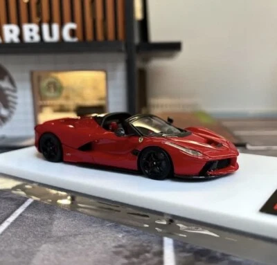 DMH 1:64 Red Laferrari Aperta Convertible Sports Model