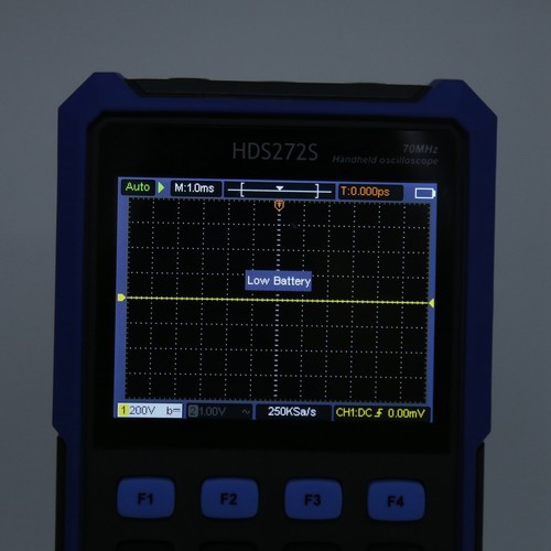 1 HDS272S Handheld Oscilloscope Multimeter 70MHz Waveform Generator - Picture 6 of 22
