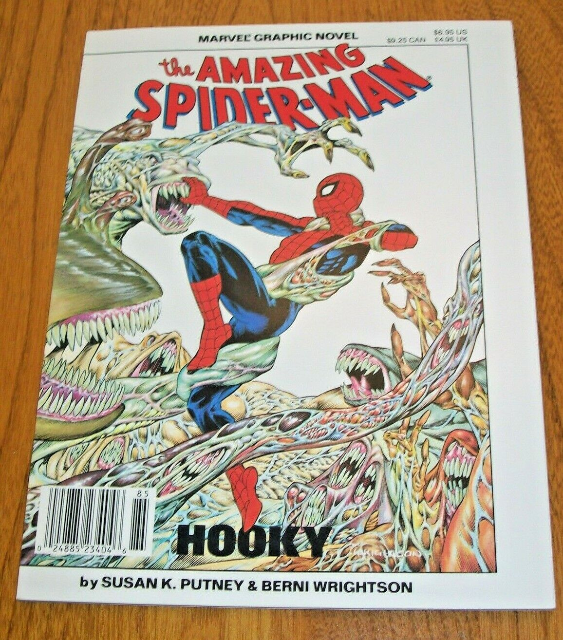 Marvel Graphic Novel #22 Amazing Spider-Man Hooky (1986) NM- Unread 3rd  print