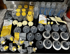 HUGE Medela Accessorys ,Valves, Dr Browns Baby Bottles Lot