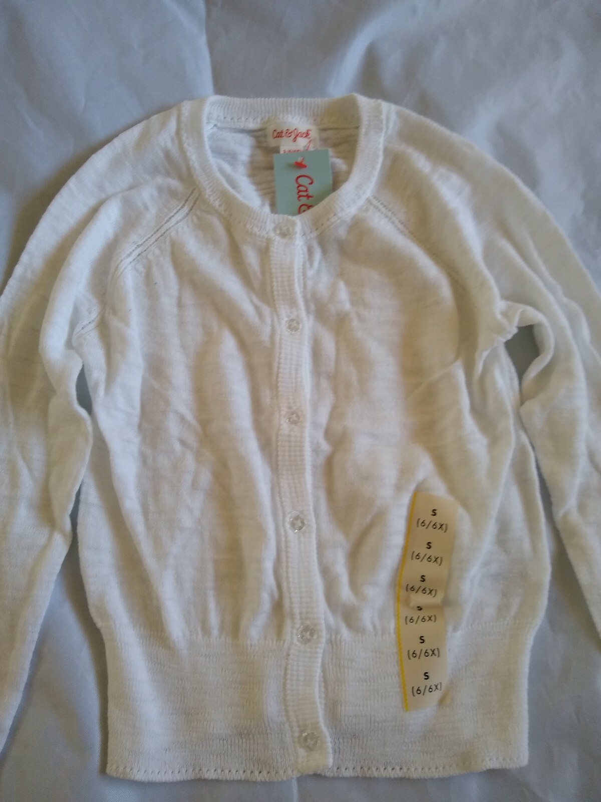 cat and jack white sweater