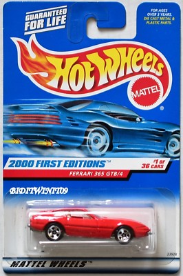 hot wheels ferrari 365 gtb 4 1999