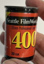 Seattle FilmWorks 35mm 20 Exposures Color ISO 400 Film ROLL SEALED Exp 10/2000