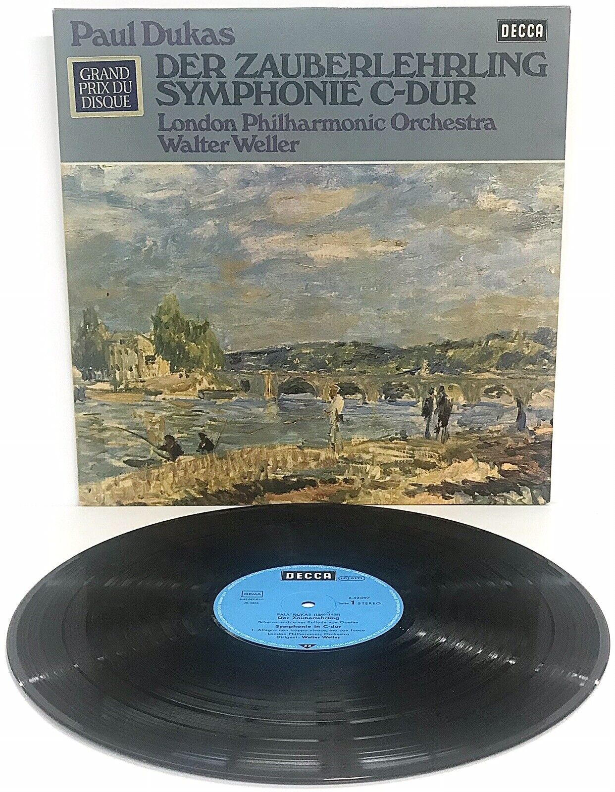 Vinyl LP Paul Dukas Der Zauberlehrling Symphonie C-Dur Walter Weller 6-42097