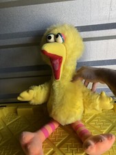 Hasbro Sesame Street NICE SOFT BIG BIRD 10" Plush STUFFED ANIMAL Toy
