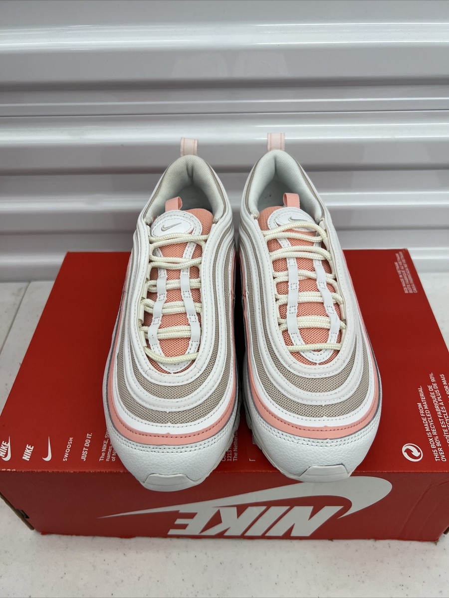 nike air max 97 summit white bleached coral