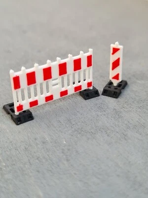 3D-Printz: Straßenabsperrungen oder Warnbaken für Spur H0 aus Eigenproduktion