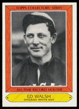 1985 Topps Woolworth All Time Record Holders Ed Walsh #35 White Sox