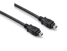 Hosa FIREWIRE Cable, 4 pin to 4 pin - 3 Foot