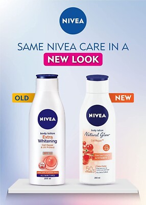 Nivea Extra Whitening Cell Repair Body Lotion SPF 15, 75ml