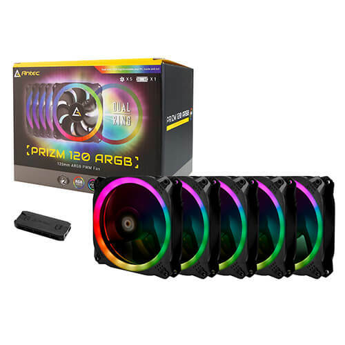 【未開封】ANTEC PRIZM 120 ARGB 5個入り Amazon | ANTEC rgb ファン, 120 Prizm ARGB 5pack [120mmケース