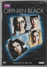 NEW SEALED Orphan Black Season Five 2017 DVD 3-Disc Set Tatiana Maslany