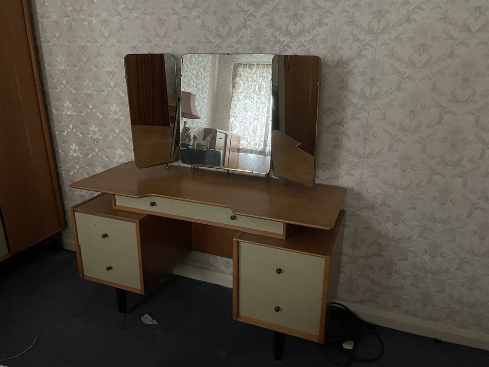 GPlan bedroom furniture set used vintage eBay