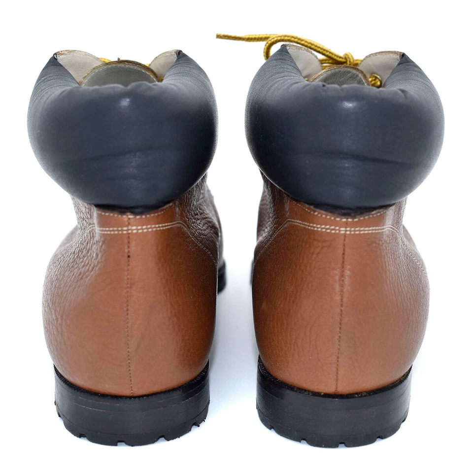 *¡NUEVO EN CAJA!* Botines Leñador Escada de cuero marrón con cordones talla 9,5 Foto 4 de 4