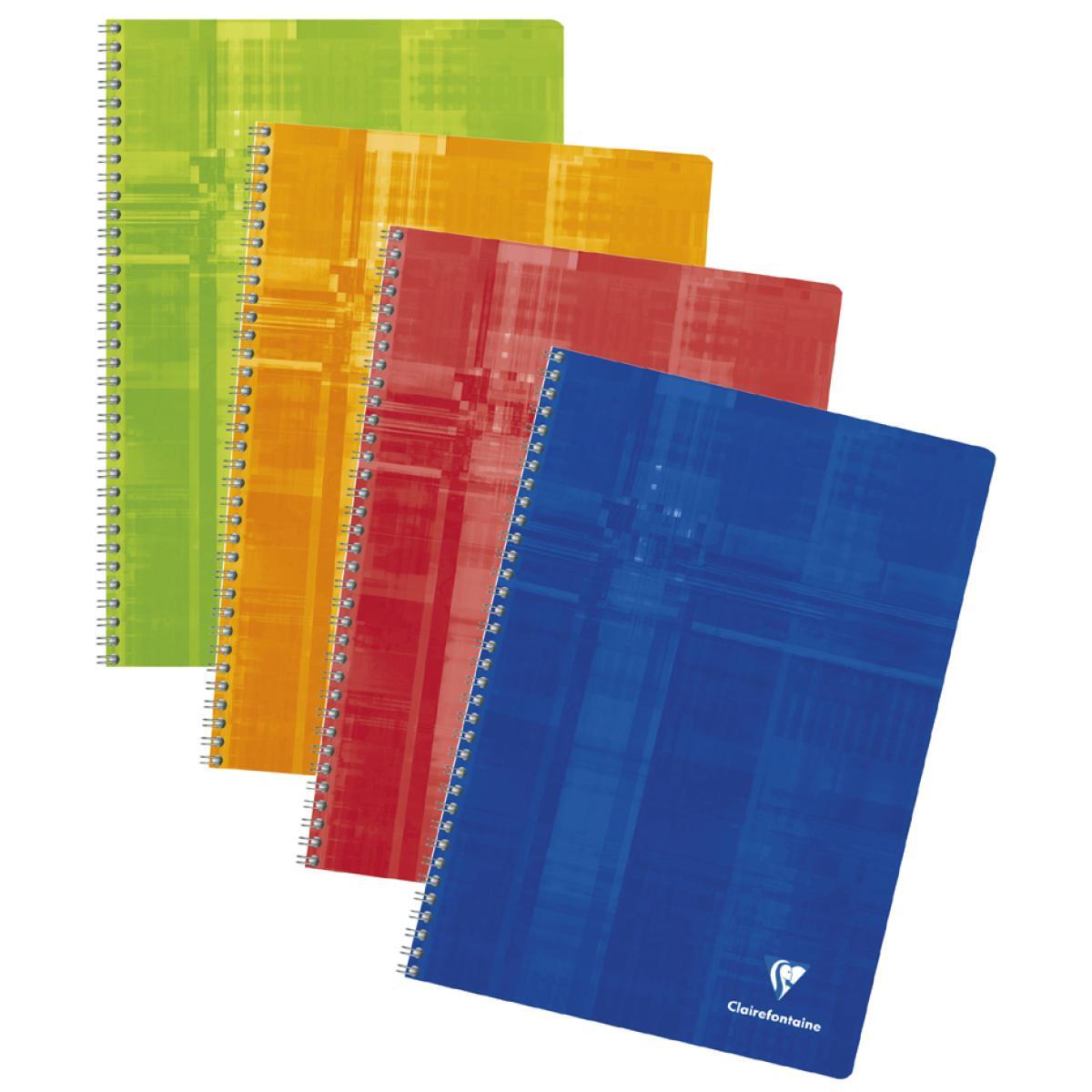 Cahier Spirale, 170 X 220 Mm, 180 Pages Clairefontaine 68761c