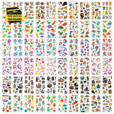 Tattoos for Kids, 60 Sheets Mixed Styles Temporary Tattoos Stickers Set for Girl