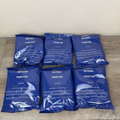 Ube Powder Drink Flavoring Lot of 6 10oz Bags. Fast Shipping. Bundle Deal
