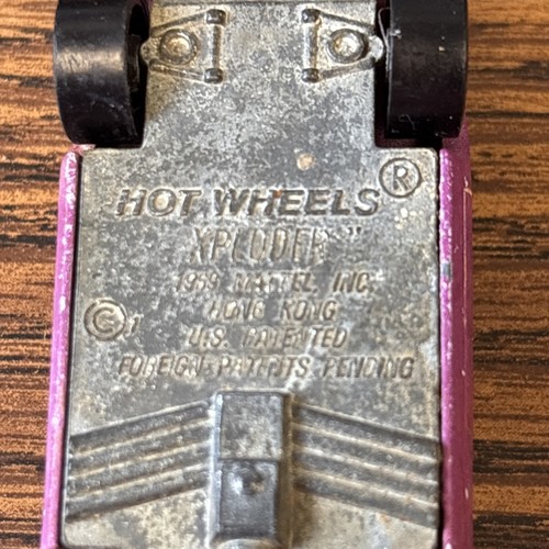Vintage Redlines Hot Wheels XPLODER Purple, 1969 - Picture 7 of 7