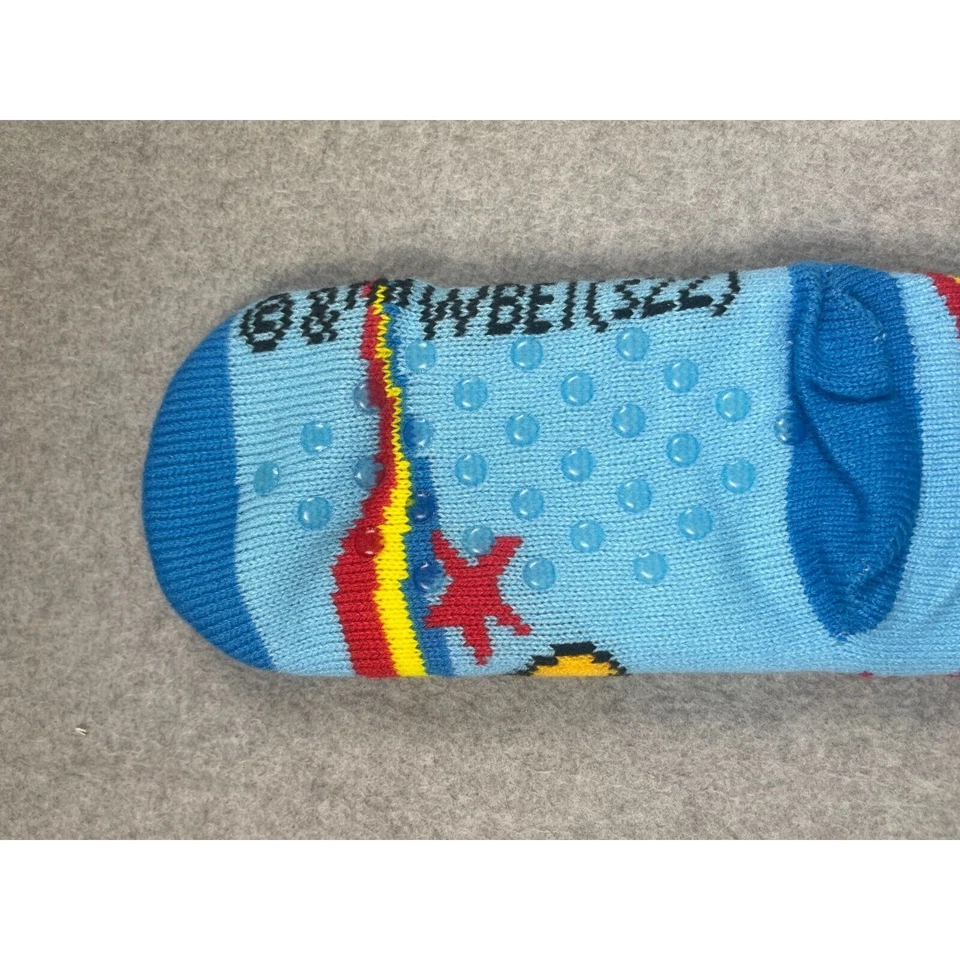 WB Tweety Bird Sherpa Lined Soft Non-Slip Women's Teal Slipper Socks - One Size - Изображение 3 из 4