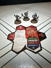 Heroscape Arrow Gruts Utgar Grut Malliddons Prophecy Card Figures