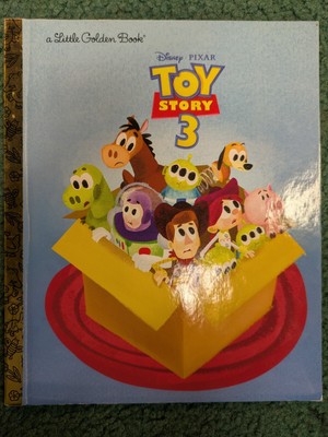 Toy Story 3 Disney Pixar A Little Golden Book NEW!