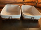 Longaberger Wrought Iron Foundry Paper Bin Complete Set~Very Rare~Brand New — photo 2