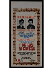 locandina I DUE EVASI DI SING SING franco franchi ciccio ingrassia fulci B269