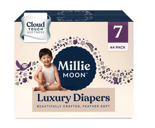 Millie Moon Luxury Disposable Diapers - Size 7 - 44ct