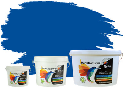 RyFo Colors Manufakturweiß Trend Blautöne - bunte Innenfarbe