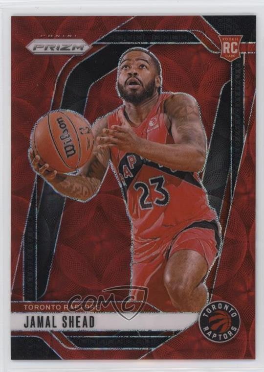 2024-25 Panini Prizm Choice Red Prizm /88 Jamal Shead #241 Rookie RC