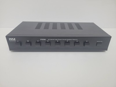 PYLE PSS8 Stereo Speaker Selector 8 Channels Untested Basically New (Read Desc)
