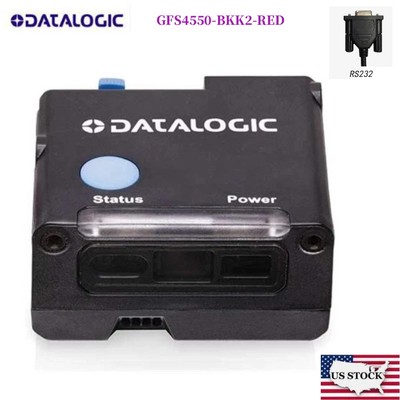 Datalogic GFS4550-BKK2-RED Gryphon Fixed Barcode Scanner Module RS232 Cable US