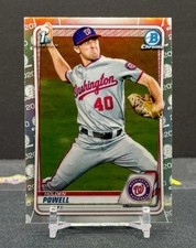 2020 Bowman Chrome Holden Powell 1st Bowman Refractor Washington Nationals