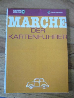 Reiseführer Italien  Marken Kartenführer Touring Club Italiano