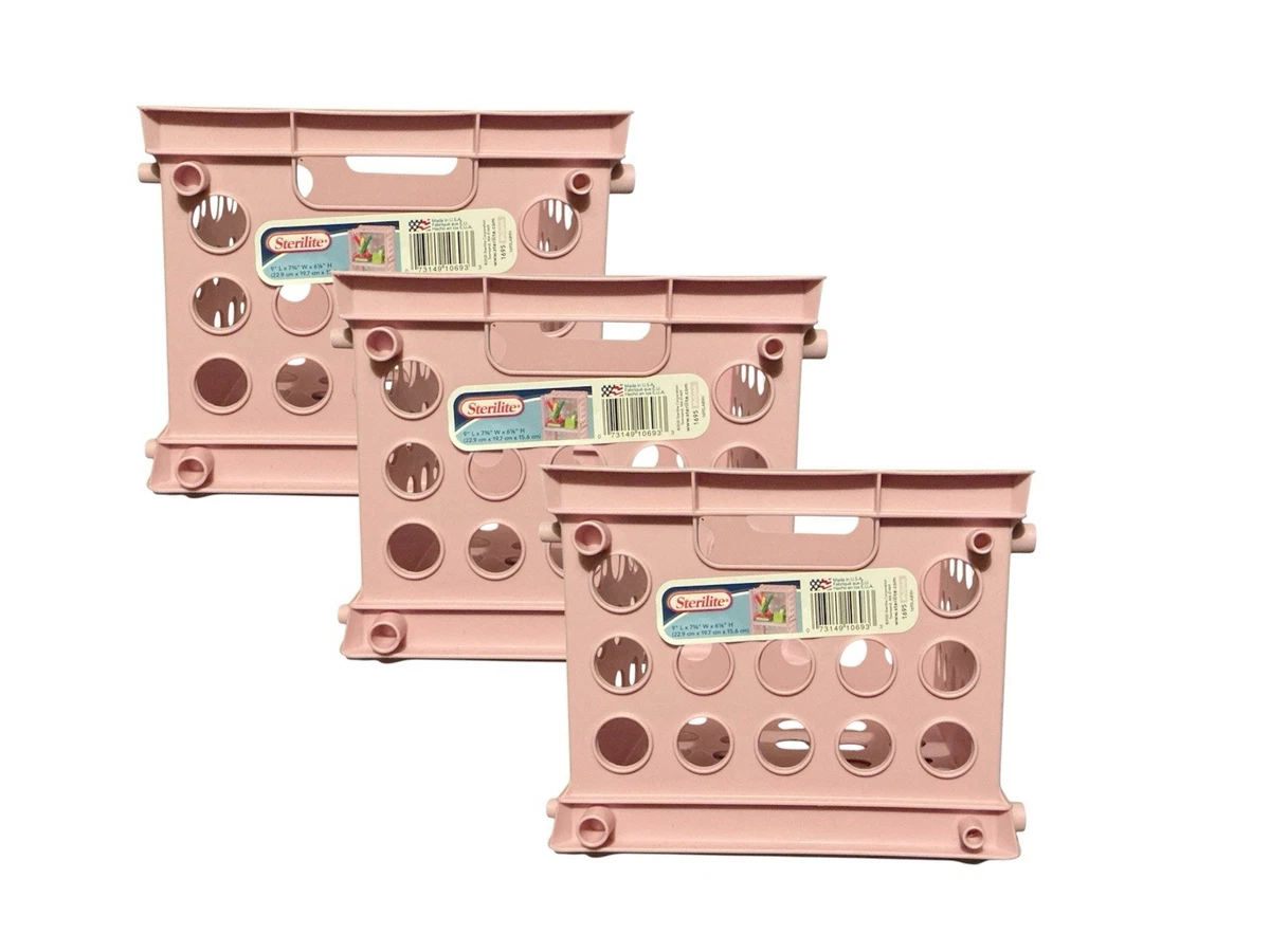 Pink Plastic Home Storage Bins & Baskets for sale - eBay
