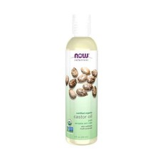 Organic Castor Oil 8 Oz by Now Foods