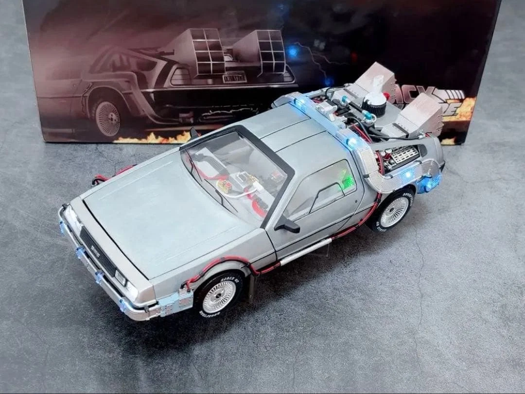 Hot Wheels Back to the Future 1:18 Scale Diecast & Toy Vehicles