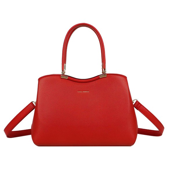 Gallantry, Damentasche Victoria Elegance Mit Abnehmbarer Schulterriemen, Rot-image