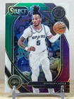 2024 Select Stephon Castle Courtside #292 Green/White/Purple Prizm -RC Spurs ROY