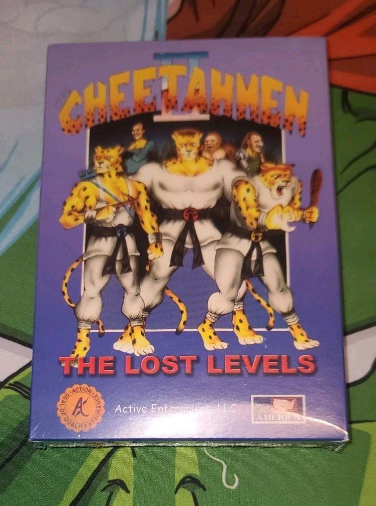 Cheetahmen II 2 The Lost Levels Nintendo NES CIB New Sealed