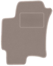 Fahrermatte Fußmatten Automatten Velours Beige für Hyundai Coupe II GK 2001-2008