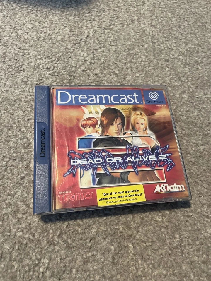 Dead or Alive 2 - SEGA DREAMCAST (PAL UK) Compete with case and manuals - Image 1 of 4