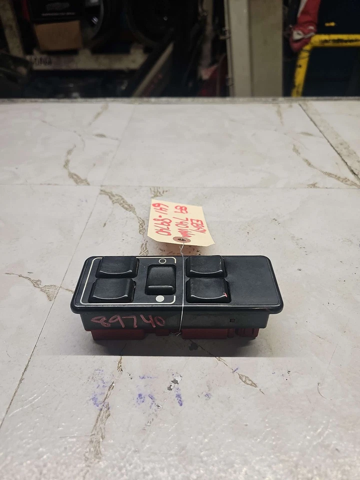 1985-1993 VOLVO 740 760 940 960 MASTER WINDOW DOOR LOCK SWITCH - Image 3 of 4