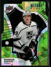 Rasmus Kupari 2021-22 Upper Deck Allure #127 Green Rainbow Die Cut Kings