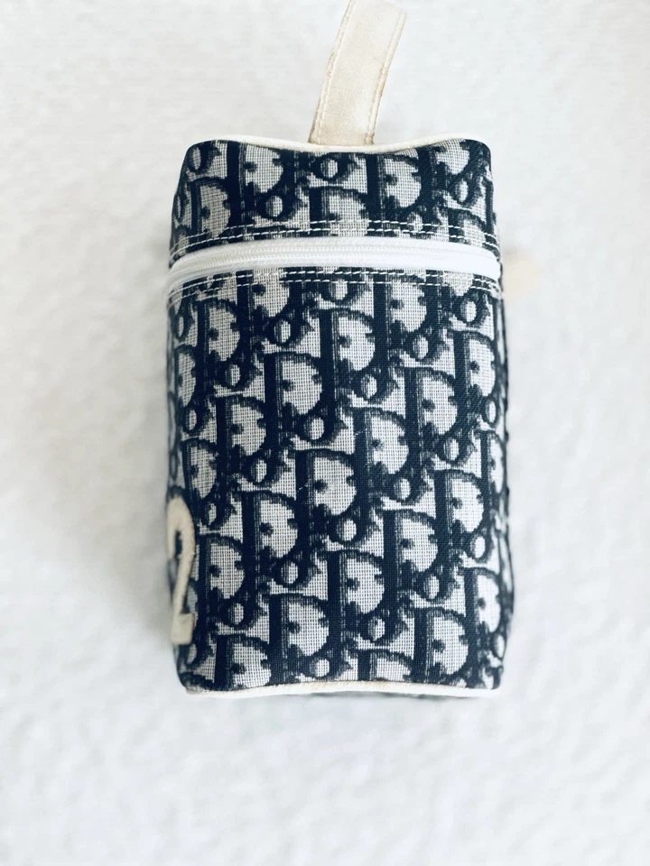 Холщовая сумка для туалетного столика Dior Trotter - серая [подлинная] - Изображение 3 из 4