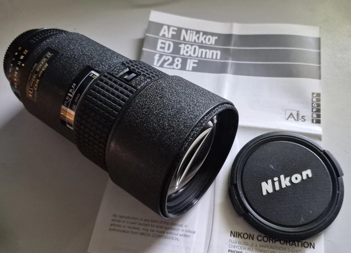 Nikon AI-S 180mm Focal Camera Lenses for sale | eBay