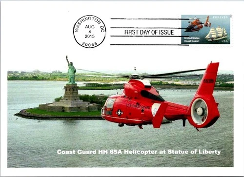 Dr Jim Stamps Maximum Card United States Coast Guard Forever Fdc Bifold